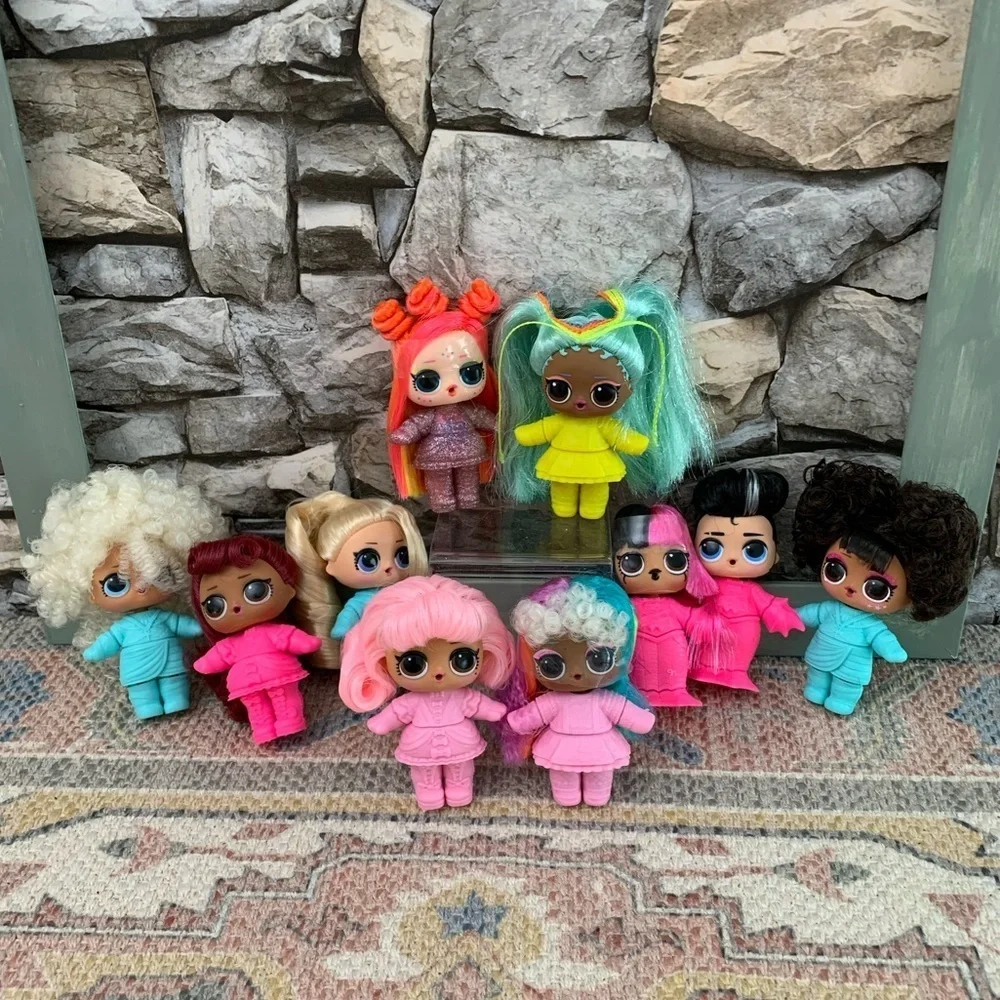 2018 Full Set 10 LOL Surprise Doll Makeover #Hairgoal Series Ultra Rare Complete